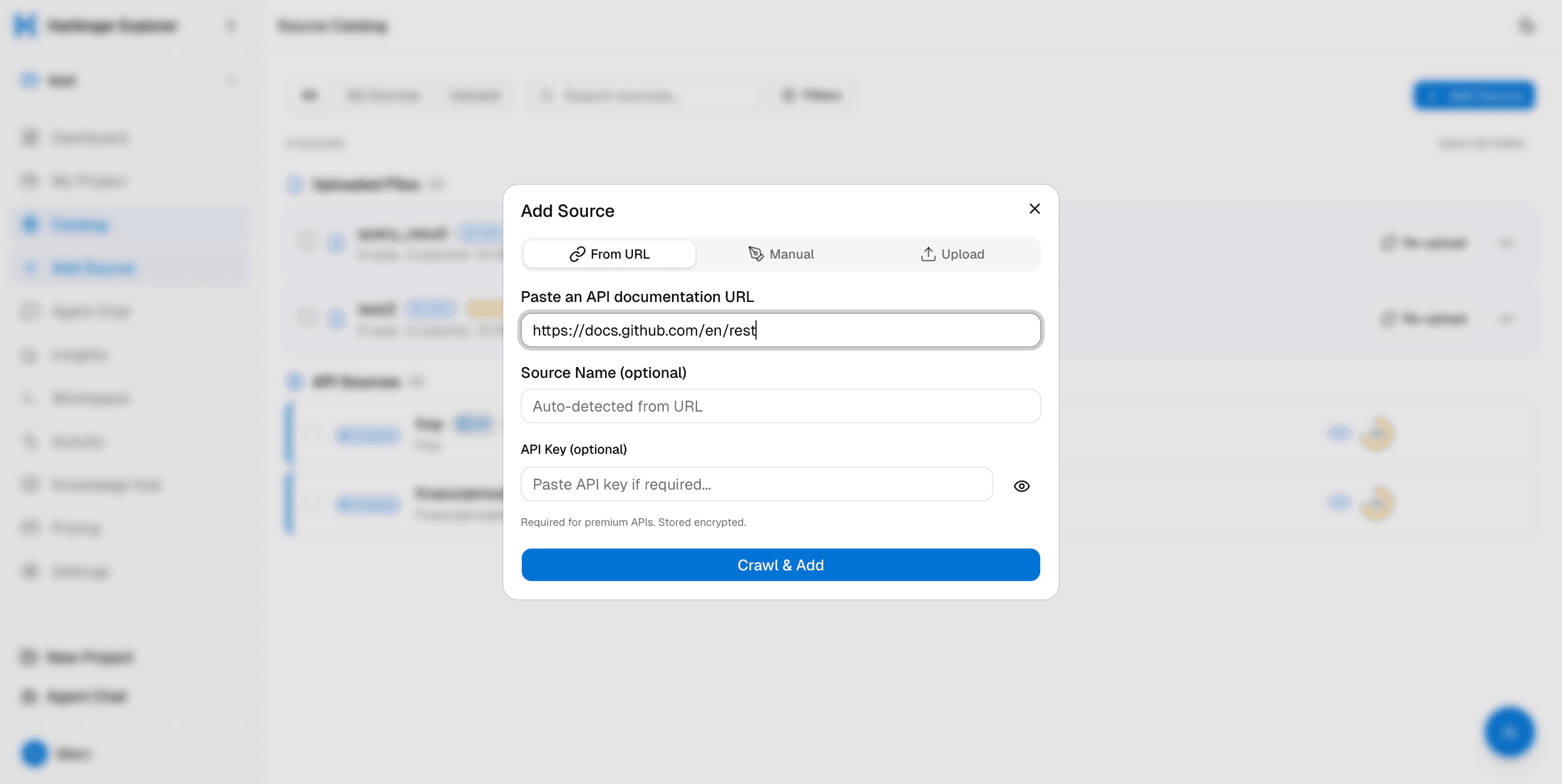 Paste a URL. Drop a file. Done.